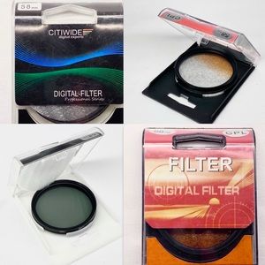 2 Digital Filters For 58 mm Lens Camera (Lot Of Two)